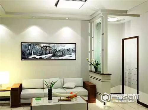 简约不简单的玄关隔断，这样有面又美观