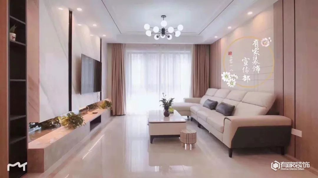 拉菲郡二期124㎡复式装修 简约风格却有迷人气质