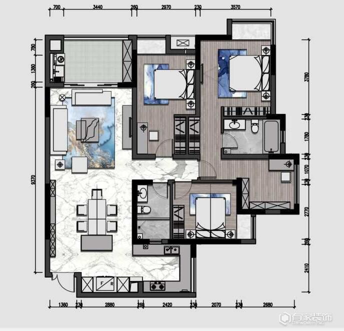 三口之家三餐四季的小日子 居住久了越喜欢