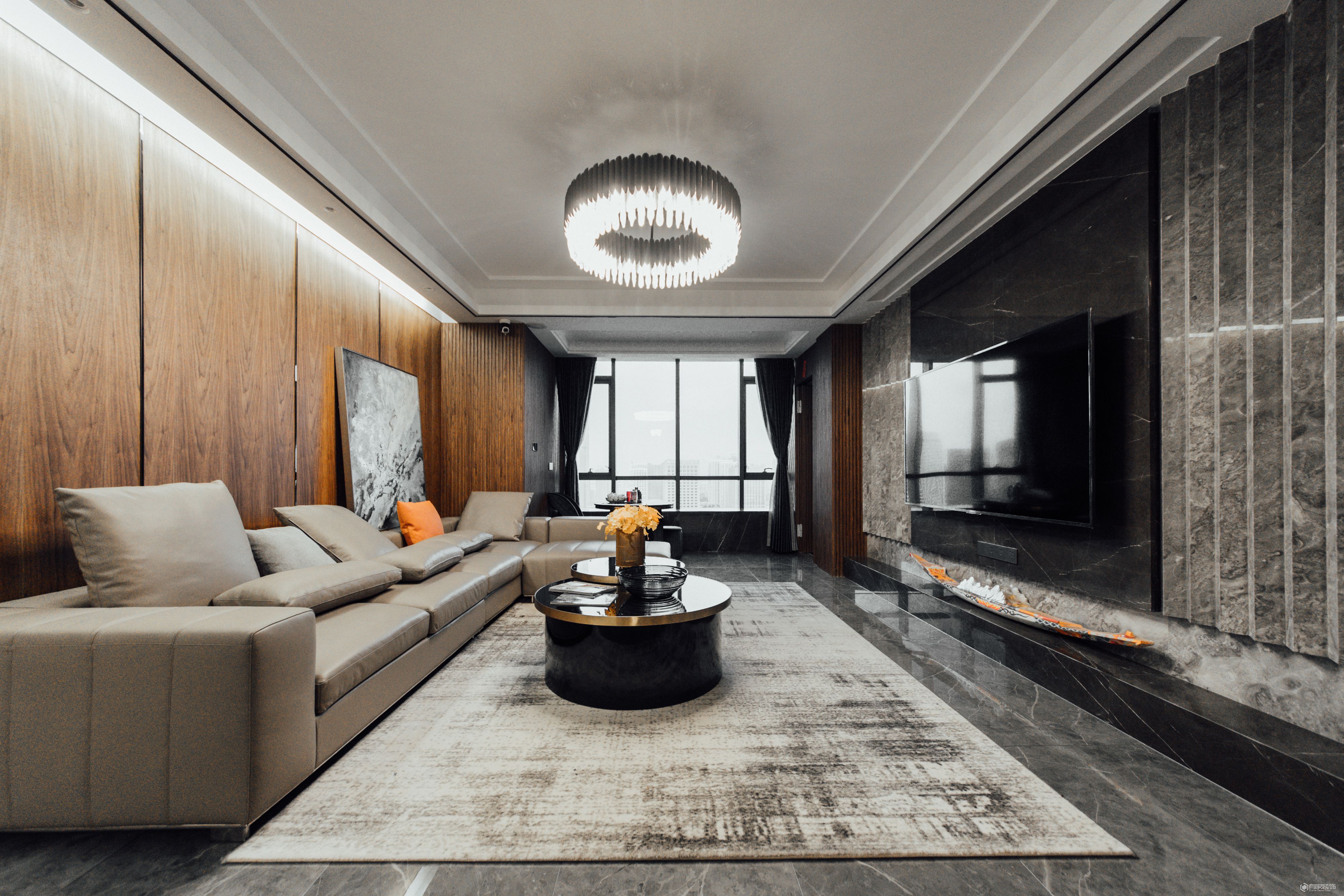 我的新家装修十分惬意，处处皆风情