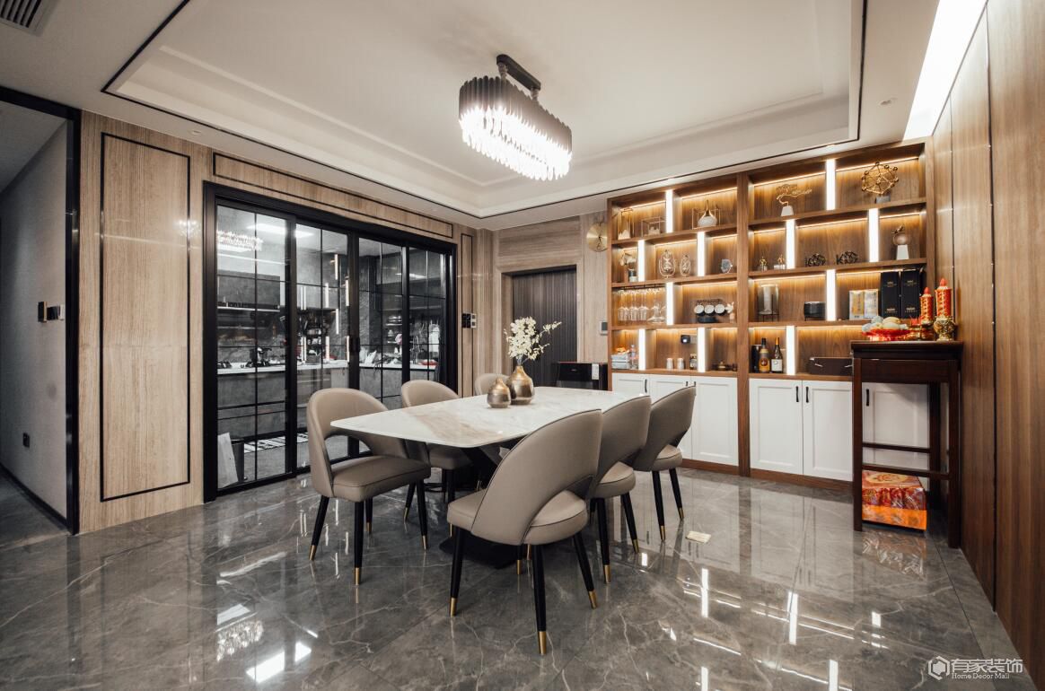 我的新家装修十分惬意，处处皆风情