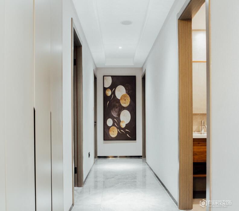 我的新家装修十分惬意，处处皆风情