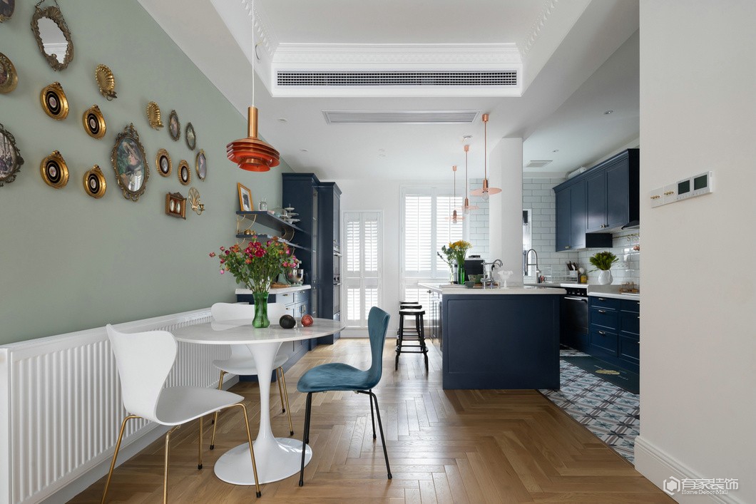 我家案例实拍：170㎡的欧式风 美极了！