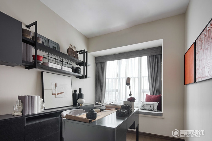 一半静谧一半绚烂的现代简约风格家居
