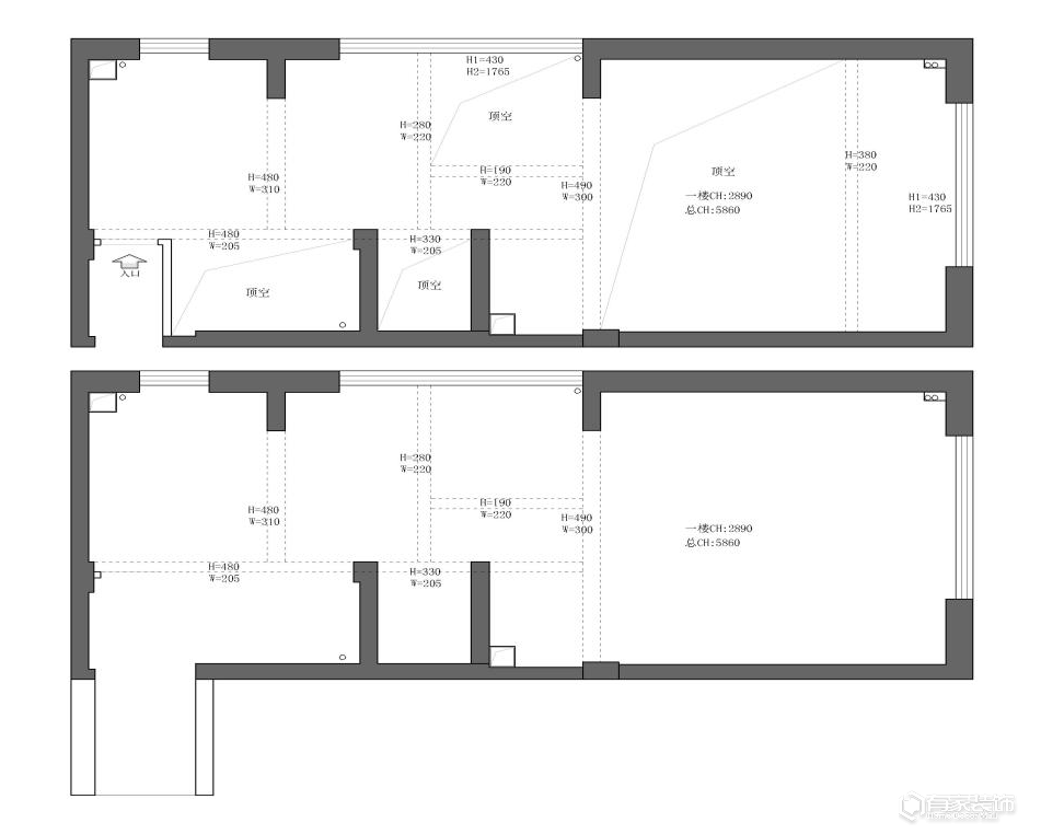 有家装饰案例新作 | 简约复式，谱写现代雅致