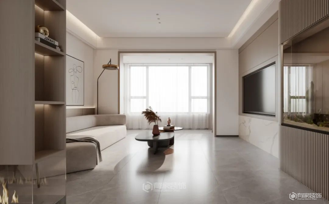 有家案例新作 | 109㎡奶油原木风公寓，解锁两人两猫神仙生活