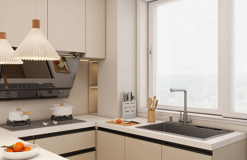 厦门家居装修设计：厨房台面选哪种耐用耐脏耐看？