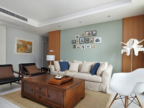 客厅装修效果图 木质的神奇