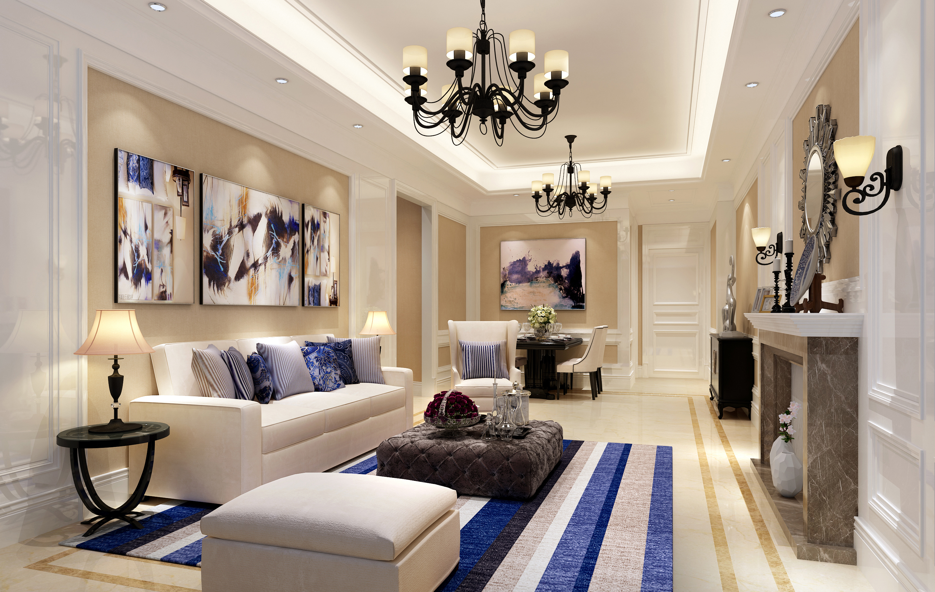 厦门装修公司提醒您家居装饰中八种色彩搭配的效果