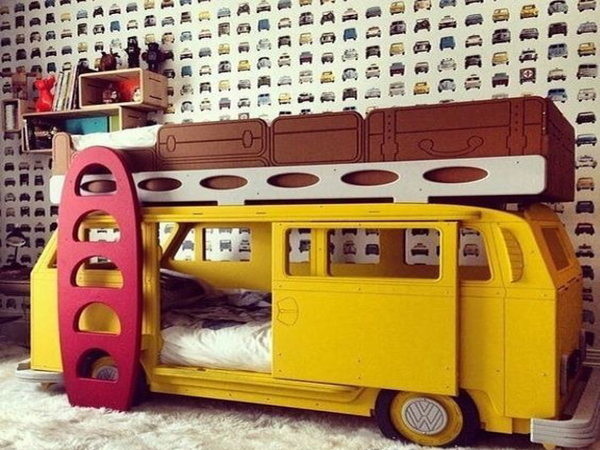 2016厦门装修最新儿童房上下铺设计