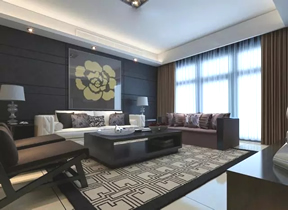 客厅这样装修美观又招财