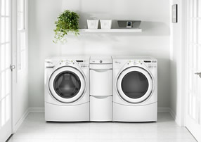 洗衣机摆放于卫生间、厨房、阳台的注意事项