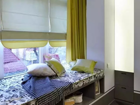 窗帘的多样搭配装修效果图