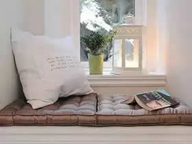 飘窗与榻榻米的搭配 美上加美！