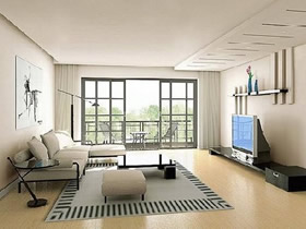 客厅收纳只用一处就可以搞定