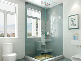 淋浴房日常保养和清洁