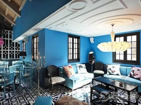 喜欢蓝色 这是不能错过的装修设计