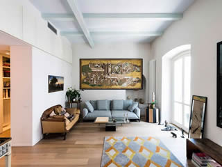 现代与复古混搭让老房变的如此时尚