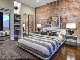 红砖背景墙另类打造法