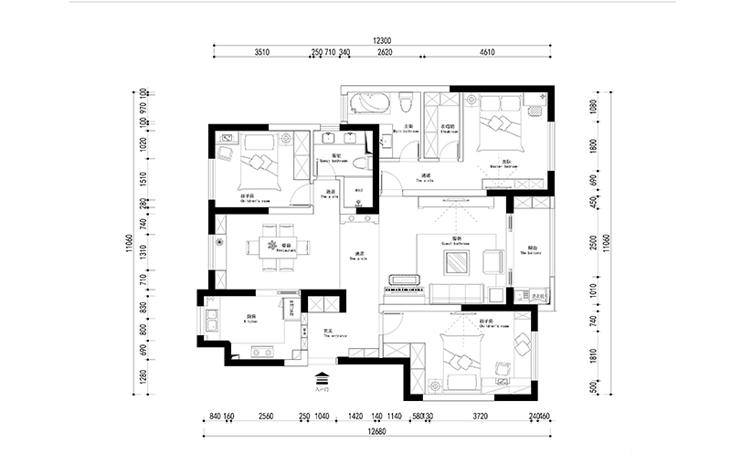 卫浴区防水工艺细节展示