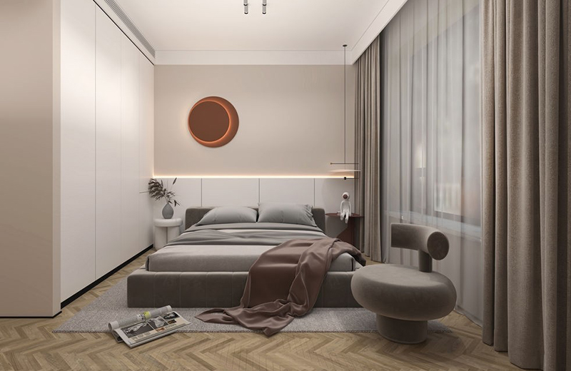 郑州家装展厅样板间实景一角