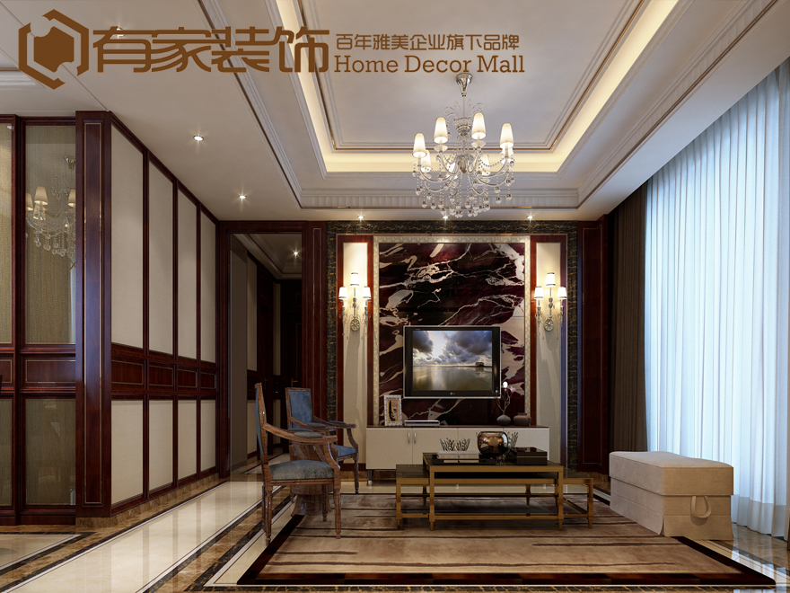 家装展厅工艺样板间，水电管线规范排布